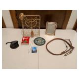 Velvet Tobacco Tin and Collectibles Set