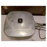 GE General Electric Square Aluminum Electric Skillet