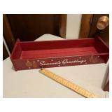 Harry & David Red Holiday Display Box