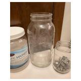 Mixed Glass Coffee Jars Collection