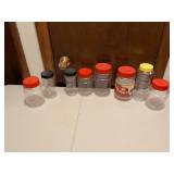 Empty Folgers Coffee Jars Collection