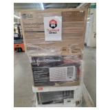 LG - 1,420 Sq. Ft. 24,000 BTU Smart Window Air Conditioner with 12,000 BTU Heater - 3 ct.