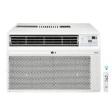 10,000 BTU LG 115V Window Air Conditioner Cools 450 sq. ft. with Wi-Fi, Remote and in White - 8 ct.