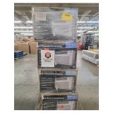 10,000 BTU LG 115V Window Air Conditioner Cools 450 sq. ft. with Wi-Fi, Remote and in White - 8 ct.