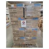 10,000 BTU LG 115V Window Air Conditioner Cools 450 sq. ft. with Wi-Fi, Remote and in White - 8 ct.