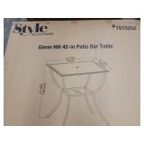 5 ct. Glenn Hill 42-inch Patio Bar Table  - 5 Factory Sealed