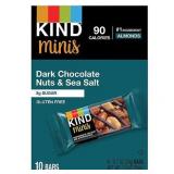 KIND Minis Dark Chocolate Nuts Sea Salt - 7oz/10ct