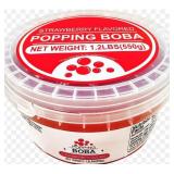 Strawberry Popping Boba Pearls - 1.2LBS