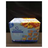 Gerber Non-GMO Baby Food Stage 2 Tropical Adventure Variety Pack Puree 2oz Tubs (32 Pack)