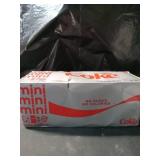 Diet Coke Diet Cola Soda Fridge Pack  7.5 fl oz Mini Cans  10 Pack