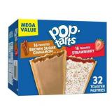Pop-Tarts Variety Pack Toaster Pastries  Breakfast Foods  Shelf-Stable  54.1 oz (32 Count)