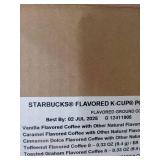 Starbucks K-Cup Coffee Pods, Flavored Coffee, Variety Pack for Keurig Brewers, Naturally Flavored  Arabica 1 box (40 pods total)