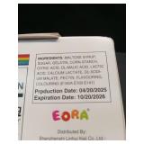 EORA Air Gummy Fruit Flavor Candy Strawberry Flavor 7 Packs