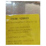 Takis Blue Heat Snack Size Pack - 6 Count Box