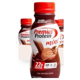 Premier Protein Shake MINIs,Chocolate,22g Protein,120 Calories,No Added Sugar,8.75 fl oz  6 pack