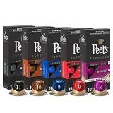 Peet s Coffee Espresso Capsules 50 Count Variety Pack Bottled & Canned Drink 513386 BEST BY 12/25/2025