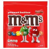 M&Ms PEANUT BUTTER CHOCOLATE CANDIES 34 Oz