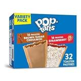 Pop-Tarts Variety Pack Toaster Pastries  Breakfast Foods  Shelf-Stable  54.1 oz (32 Count)