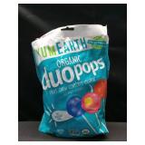 YumEarth Organic Duo Pops - Fruit Chew Centered Lollipops 20 Count