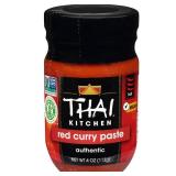 THAI KITCHEN AUTHENTIC HOT RED CURRY PASTE, HOT RED CURRY 4 OZ