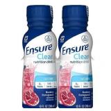 Ensure Clear Nutrition Drink  Fat-Free  Blueberry Pomegranate  10 fl oz  4 Pack