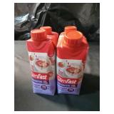 SlimFast Protein Shake, Strawberry- 20g Protein, Meal Replacement Shake Ready to Drink, High Protein with Low Carb and Low Sugar, 24 Vitamins and Minerals 4 pack