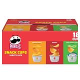 Pringles Snack Cups Variety Pack Potato Crisps Chips - 12.9oz/18ct