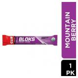 CLIF BLOKS - Mountain Berry Flavor - Energy Chews - Non-GMO - Plant Based - Fast Fuel for Cycling and Running - Quick Carbohydrates and Electrolytes - 2.12 oz.
