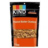 KIND GRANOLA PEANUT BUTTER WHOLE GRAIN CLUSTERS 11 OZ