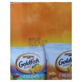 Goldfish Crackers Big Smiles Variety Pack with Cheddar, Colors and Pretzels Snack Packs - 29oz/30ct