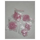 26Pcs Iron on Heart Patches 4Sizes Rhinestone Heart Iron on Patches Love Rhinestone Patches Adhesive Applique Hearts Glitter Crystal Patches for Clothing Jeans Shoes Bags Hats Repair Decoration (missi