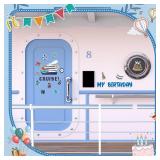 27 Pcs Cruise Door Magnets Decorations Funny Cruise Ship Door Magnets Magnetic Reusable Cruise Magnet - Retail: $10