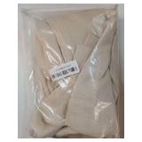 Light Filtering Curtains 84 Inch Length 2 Panels Set, Faux Linen Textured Soft Airy Privacy Farmhouse Curtain Drapes for Living Room Bedroom, Each 40Wx84L Inches, Linen Color - Retail: $16