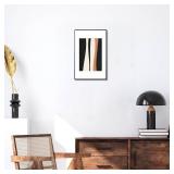 11 x 17 Frame in Black, Metal Thin Board 11x17 Picture Frame with Acrylic Plexiglass for Pictures A4 with Mat or 11x17 without Mat for Horizontal and Vertical - Retail: $16