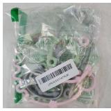 Toy Straps for Baby, RTMOK Silicone Set Pacifier Clip, Applies to Car Seat Toy, Teether Toy, High Chair, Stroller Accessories, Baby Toy Clips, Cribs, Rocking Chair - Retail: $8