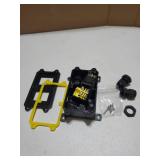 UL Certified Waterproof Toggle Switch, DPDT 12V-24V 30A Outdoor Power Switch, IP65 Aluminum Electrical Box with 4X PG9 Ports, for Marine RV Landscape Lighting(Green Light) - Retail: $24