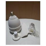 Socket Fan Light Ceiling Fans with Lights and Remote, Dimmable LED 3 Colors 3000K-6500K, 1556 Lumens Light Bulb Screw in Ceiling Fan for Bedroom, Kitchen, Living Room, Closet - Retail: $20