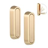 Folding Coat Hooks, 2 Pcs Foldable Gold Wall Hooks Heavy Duty Foldable Hook Bathroom Towel Hooks Robe Hooks Wall Mounted for Hanging Coat Towels Clothes Hat Bags Keys - Retail: $10