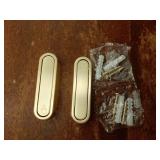 Folding Coat Hooks, 2 Pcs Foldable Gold Wall Hooks Heavy Duty Foldable Hook Bathroom Towel Hooks Robe Hooks Wall Mounted for Hanging Coat Towels Clothes Hat Bags Keys - Retail: $10