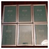 Home 4x6 Picture Frames (6 Pack, Silver) Simple Designed Photo Frame with High Definition Glass for Wall Mount & Table Top Display, Set of 6 Classic Collection - Retail: $16