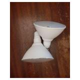 Radar Motion Sensor Light Bulbs Outdoor, 15W 5000K PAR38 LED Flood Light Bulb with Motion Detector and Dusk to Dawn Sensor, 100 Watt Equivalent, E26 Medium Base, 1500LM, Daylight, 2 Pack - Retail: $18