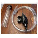 5ft Aquarium Siphon Vacuum Cleaner for Fish Tank Cleaning Gravel & Sand - Retail: $16