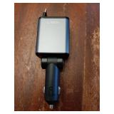 Retractable Car Charger, for Gifts for Him Her, Cars Adapter USB C Fast Charger, Car Accessories Gadgets for Men Women Travel Essentials Gift for iPhone 17 Pro Max 16 15 14 13 12, Samsung S26 - Retail