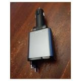 Retractable Car Charger, for Gifts for Him Her, Cars Adapter USB C Fast Charger, Car Accessories Gadgets for Men Women Travel Essentials Gift for iPhone 17 Pro Max 16 15 14 13 12, Samsung S26 - Retail