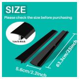 Gap Filler for Stove and Counter - Kitchen Stove Counter Gap Cover Silicone Gap Cover Between Stove and Counter 25 Inches Black - Retail: $7