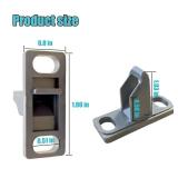 WH01X20823 Washer Door Plunger Compatible with GE Hotpoint Washer, Washer door lock strike Fit for GFWH1200H0WW GFWN1100H0WW, Replacement Parts for 4120987 AP6004903 PS11736830 EAP11736830 - Retail: $