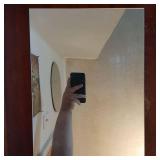 16x12" Acrylic Mirror Sheet, Flexible Non Glass Body Mirror Tiles Large Self Adhesive Mirror Stickers for Bathroom Bedroom Home Wall Decor (1pc) - Retail: $12"