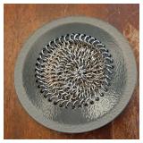 TRAPMATE Shower Drain Hair Catcher, 4.4 Easy Clean Bathtub Drain Hair Catcher, Anti-Slip Bath Tub Drain Protector, Upgraded 304 Stainless Steel Shower Sink Drain Cover for Bathroom (Patented Product) 