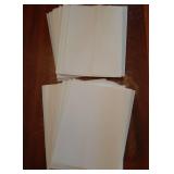 60 Pack Pre-Folded Vellum Jackets for 5.5x7.5 Invitations, Translucent Vellum Paper 5.5x7.5 Jackets, 100GSM Wedding Invitations Wraps, Envelope Liners for Birthdays, Baby Showers - Retail: $13