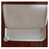 Waterproof Pet Feeding Mat with High Raised Edges, Heavier and Thicker Placemats for Cat Dog Water Bowl with BPA Free, Dogs Cats Food Mats for Messy Drinkers to Prevent Spill and Protect Floors - Reta